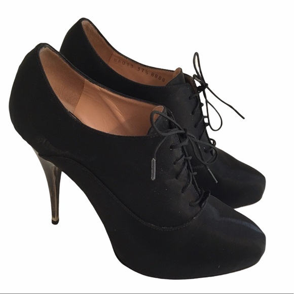 Giuseppe Zanotti Design Tie Platform Heels 37.5 - Picture 1 of 7